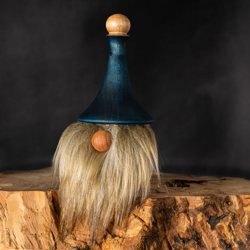 White/Grey Beard Gonk with Blue Hat