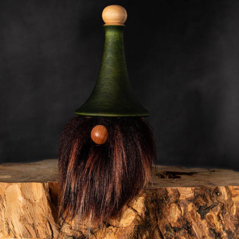 Brown Beard Gonk with Green Hat